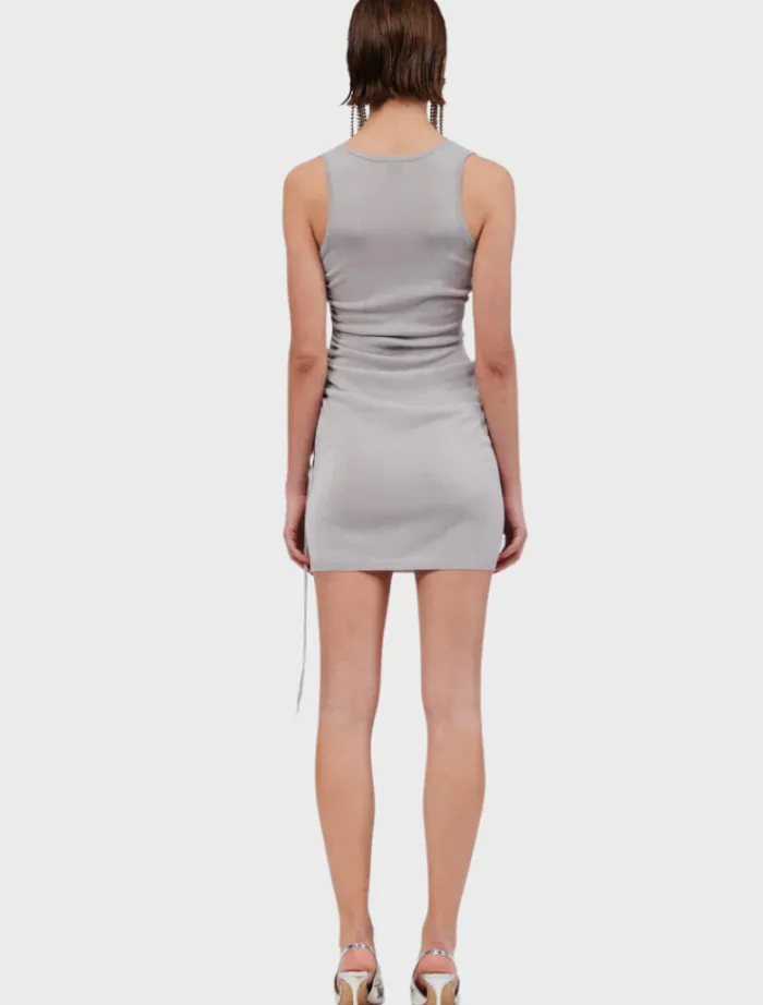 ibiza_mini_dress__silver_2.webp Suboo Ibiza Mini Dress - Silver< Casual Dresses | Mini Dresses