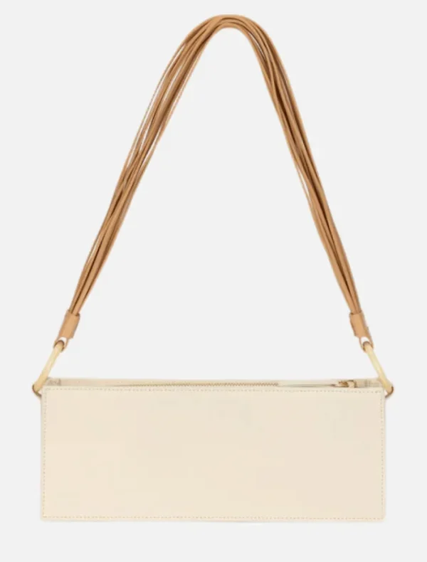 The Wolf Gang Ida Whipstitch Shoulder Bag - Ivory< Bags | Shoulder Bag