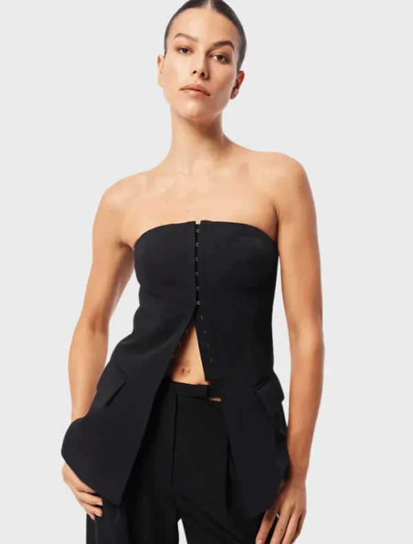 Mossman In Formation Top - Black< Casual Dresses | Denim