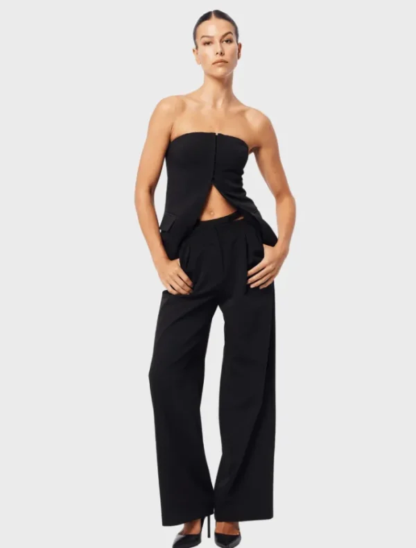 Mossman In Formation Top - Black< Casual Dresses | Denim