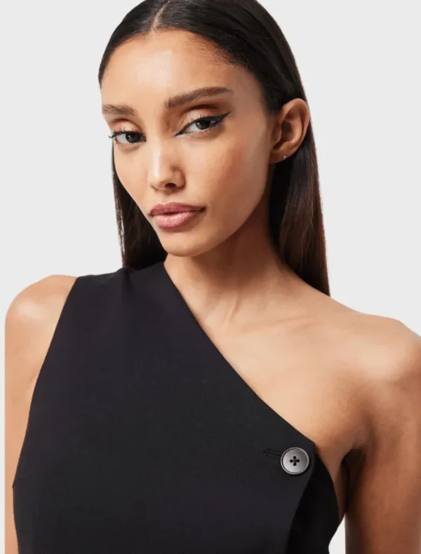 Mossman In Pursuit Vest - Black< Mini Dresses | Midi Dresses