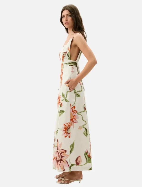 Roame Isolde Dress - Raphia Bloom< Casual Dresses