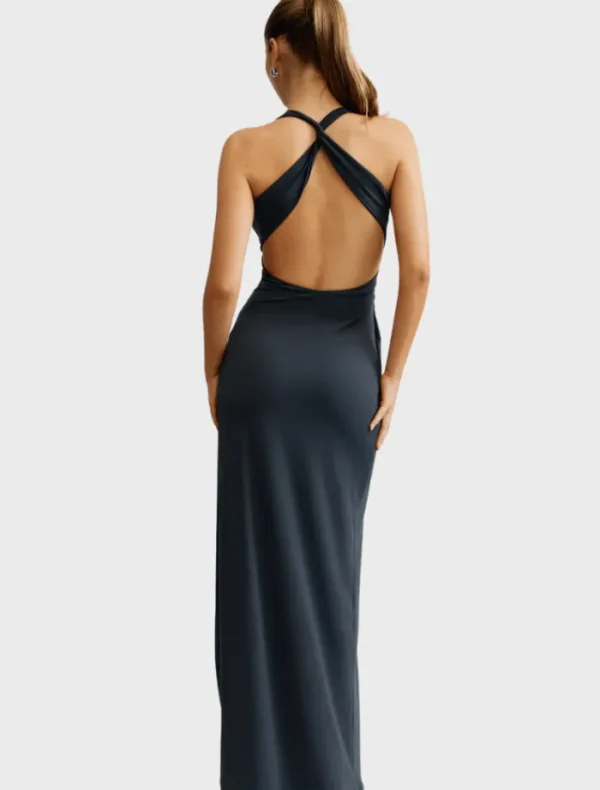 Lexi Iva Dress - Charcoal< Skirts
