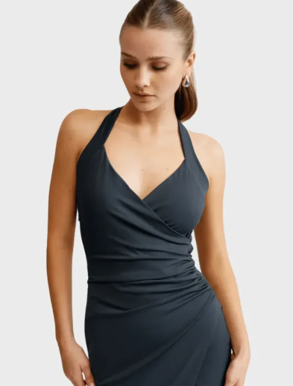 Lexi Iva Dress - Charcoal< Skirts
