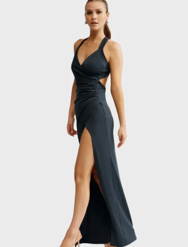 Lexi Iva Dress - Charcoal< Skirts