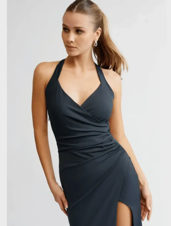 Lexi Iva Dress - Charcoal< Skirts
