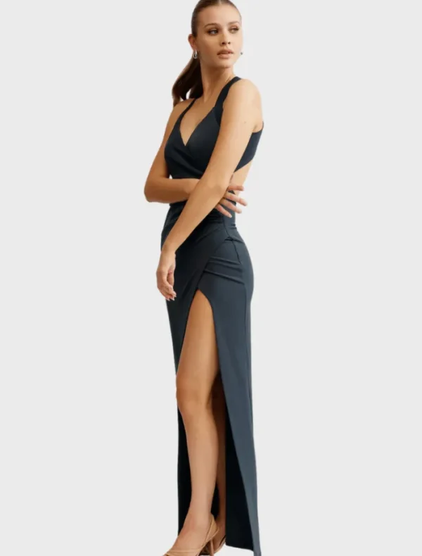Lexi Iva Dress - Charcoal< Skirts