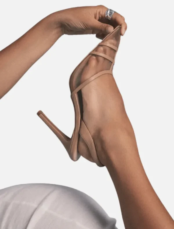 Lana Wilkinson Jade Heel - Beige< Heels