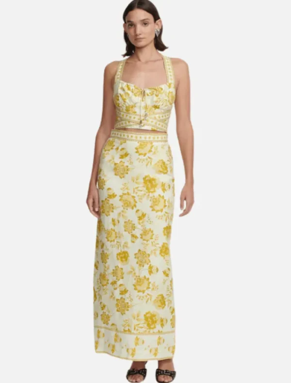 Hansen & Gretel Jean Corset Top - Golden Nectar< Skirts | Shirts