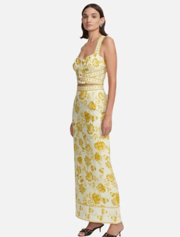 Hansen & Gretel Jean Corset Top - Golden Nectar< Skirts | Shirts