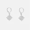 Jolie and Deen Jodie Sleepers - Silver< Earrings