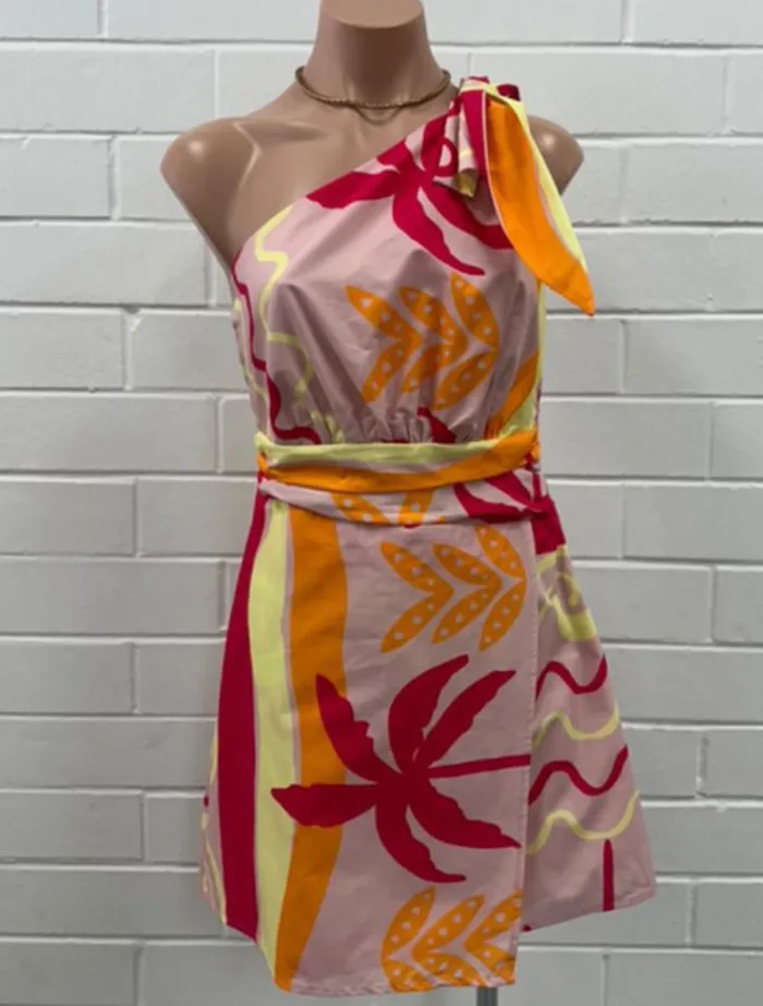 jolene_mini_dress__multi_3.webp Insurge Clothing Jolene Mini Dress - Multi< Casual Dresses | Mini Dresses
