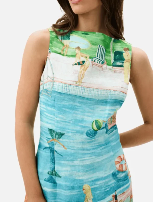 Roame Juliette Dress - Poolside Affair< Casual Dresses | Mini Dresses