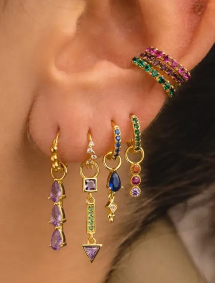 kara_earring_set__multi_1.webp Insurge Clothing Kara Earring Set - Multi< Earrings