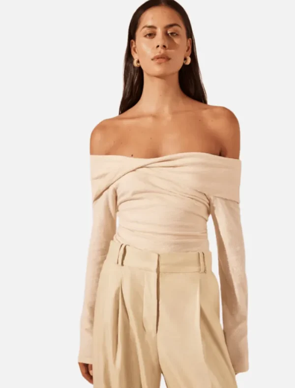Shona Joy Kasbah Slouch Cargo Pant - Oyster< Pants