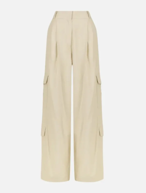 Shona Joy Kasbah Slouch Cargo Pant - Oyster< Pants