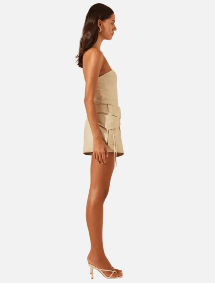 kasbah_utility_short__oys_3.webp Shona Joy Kasbah Utility Short - Oyster< Shorts | Tops