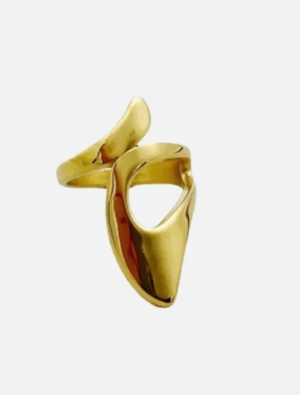 Insurge Clothing Katya Ring - Gold< Rings
