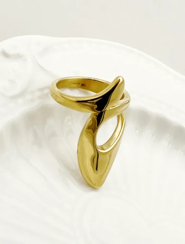 Insurge Clothing Katya Ring - Gold< Rings