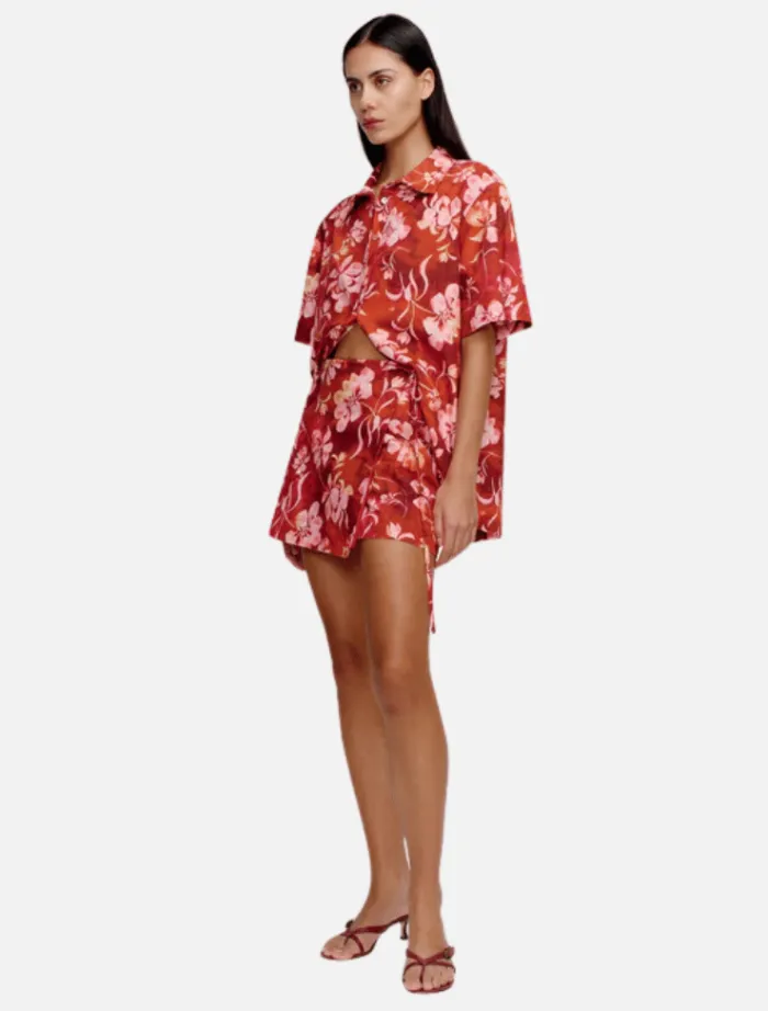 kelly_wrap_skirt__cherryb_2.webp Ownley Kelly Wrap Skirt - Cherrybomb< Skirts | Shirts