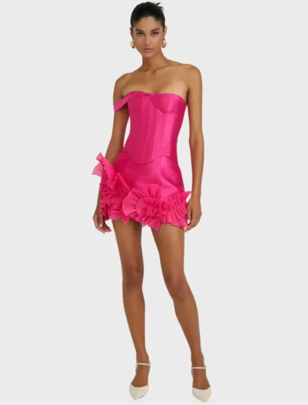 Insurge Clothing Kerrie Skirt - Magenta< Skirts | Tops