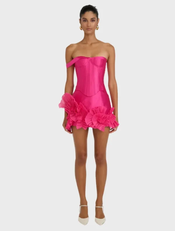 Insurge Clothing Kerrie Skirt - Magenta< Skirts | Tops