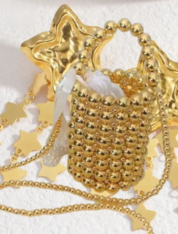 Insurge Clothing Kya Bucket Bag - Gold< Bags | Shoulder Bag