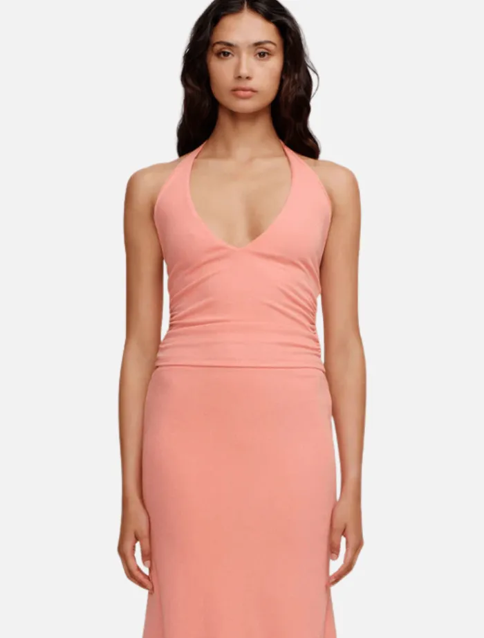 kyah_halter_top__musk_0.webp Ownley Kyah Halter Top - Musk< Shirts | Tops