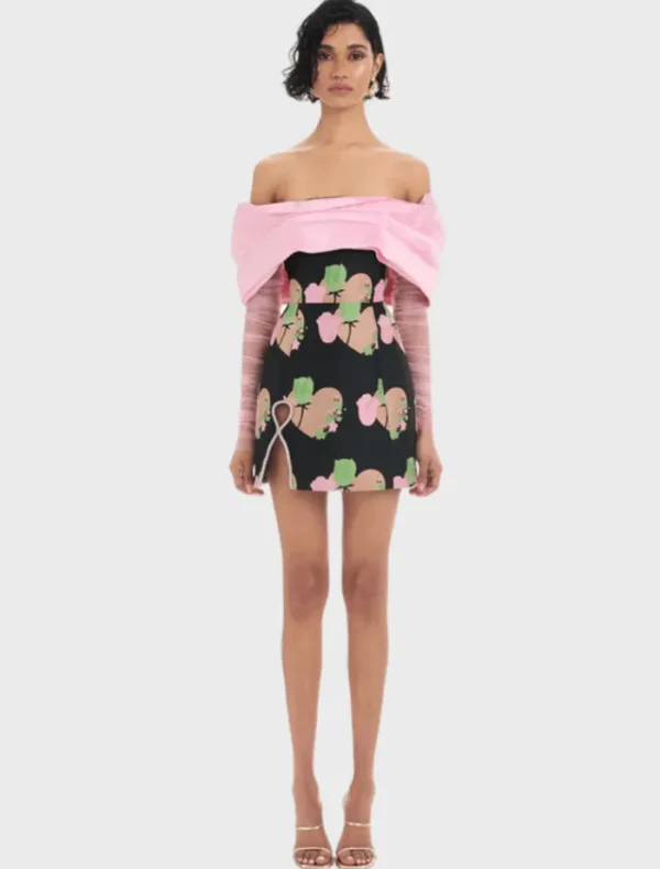 Eliya The Label Kyros Dress - Pink< Mini Dresses