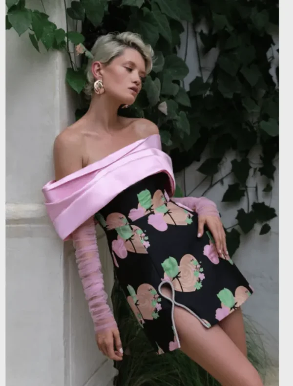 Eliya The Label Kyros Dress - Pink< Mini Dresses