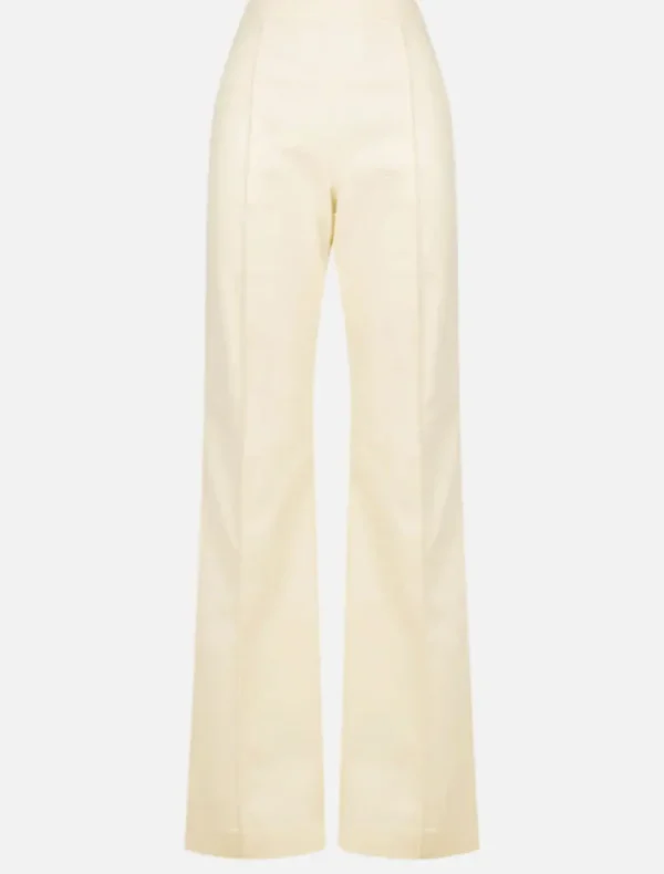 Shona Joy Lani Boot Cut Flared Pant - Rice< Pants