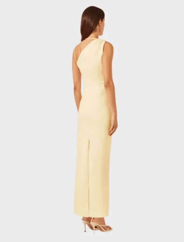Shona Joy Lani Gathered Midi Dress - Vanilla< Midi Dresses | Skirts