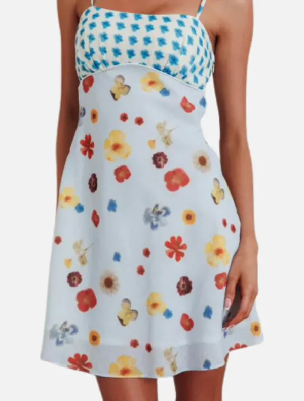 Insurge Clothing Larissa Mini - Blue< Casual Dresses | Mini Dresses