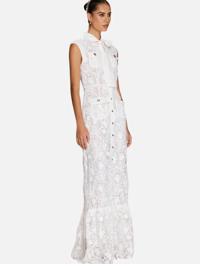 layan_lace_dress__white_0.webp Sonya Layan Lace Dress - White< Casual Dresses