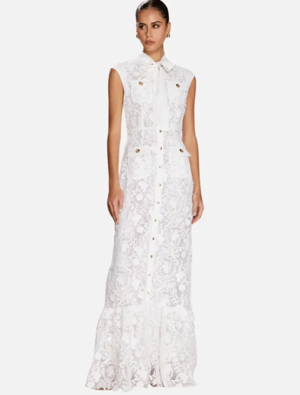 Sonya Layan Lace Dress - White< Casual Dresses