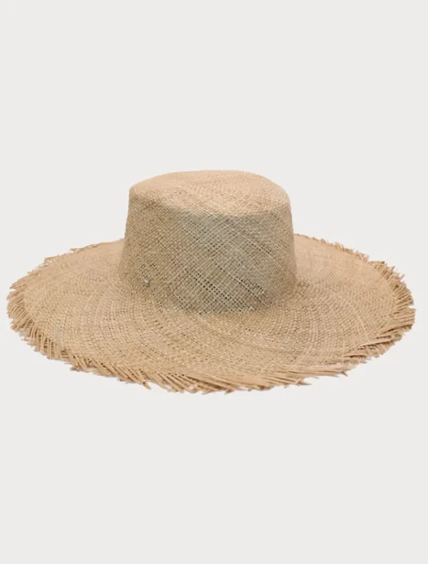Ace of Something Leonora Boater - Natural< Hats | Hats & Headbands