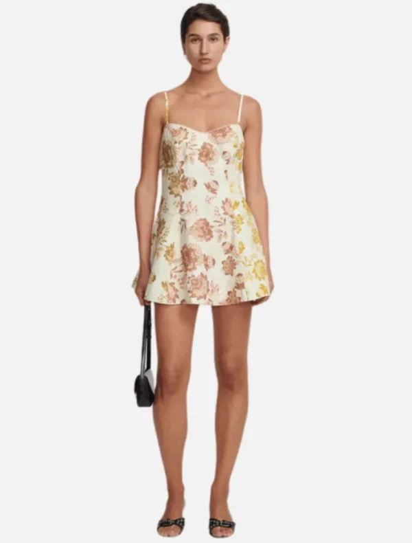 Hansen & Gretel Lucy Mini Dress - Golden Nectar< Mini Dresses