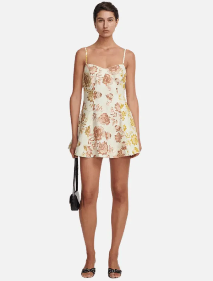 lucy_mini_dress__golden_n_0.webp Hansen & Gretel Lucy Mini Dress - Golden Nectar< Mini Dresses