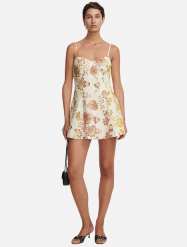 Hansen & Gretel Lucy Mini Dress - Golden Nectar< Mini Dresses