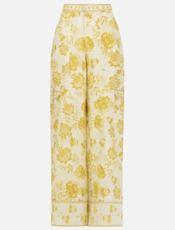 Hansen & Gretel Luna Wide Leg Pant - Golden Nectar< Pants | Shirts