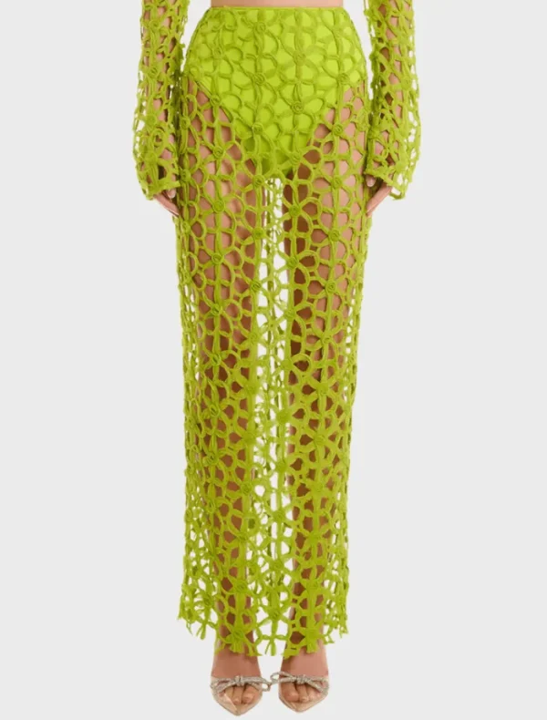 Eliya The Label Lyndal Skirt - Lime< Skirts | Tops