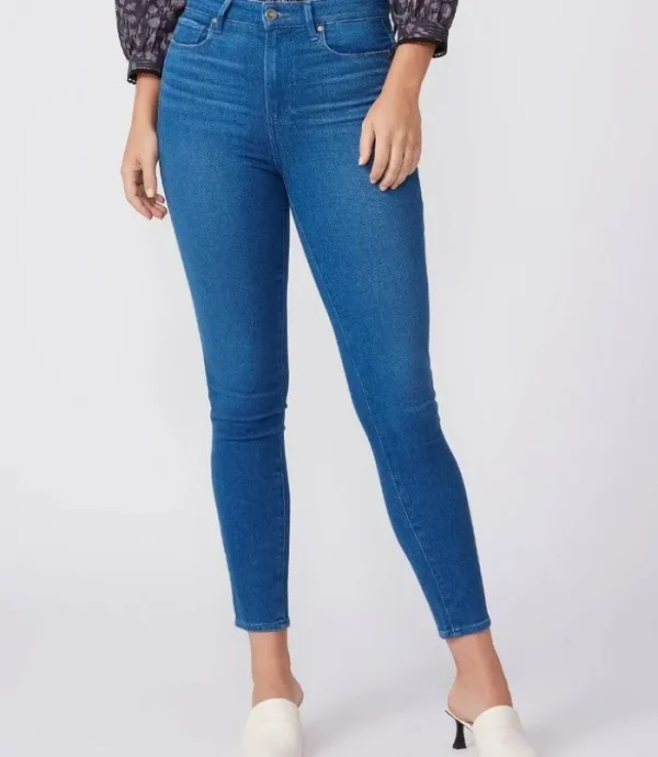 PAIGE Margot Ankle - Amia< Denim