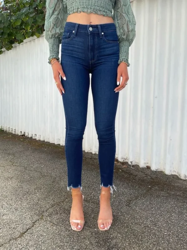 PAIGE Margot Ankle - Model w/ Tuned Hem< Casual Dresses | Pants