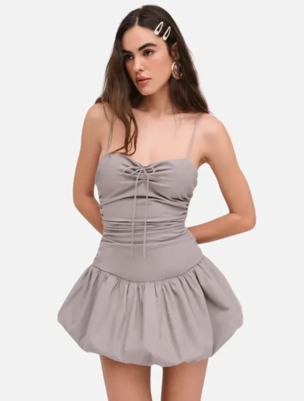 For Love & Lemons Marianne Mini Dress -Purple< Casual Dresses | Mini Dresses