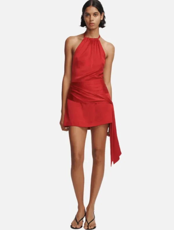 Hansen & Gretel Marisa Mini Dress - Samba Red< Casual Dresses | Mini Dresses