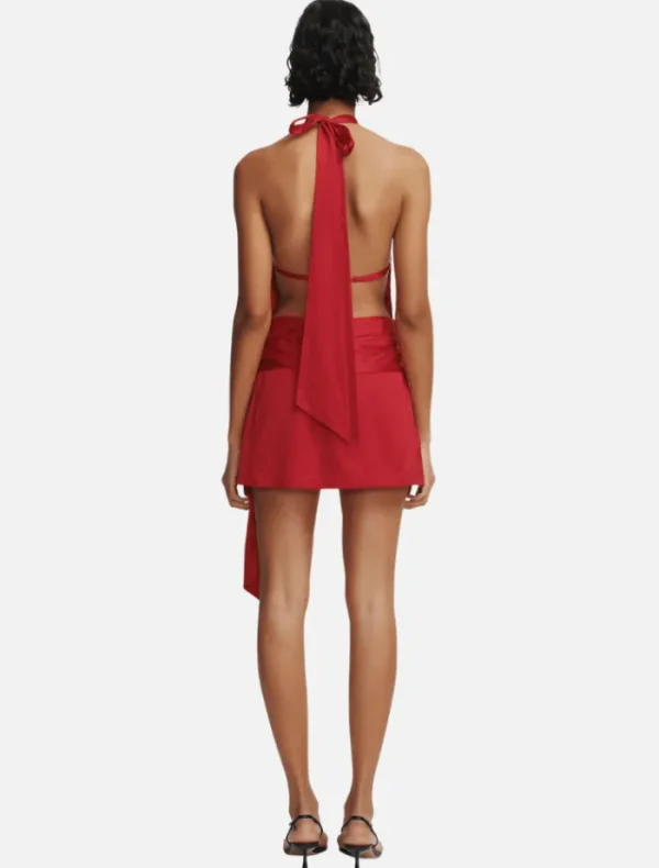 Hansen & Gretel Marisa Mini Dress - Samba Red< Casual Dresses | Mini Dresses
