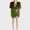 Zhivago Mechanical Dolls 2 Pc Mini Dress - Khaki< Mini Dresses | Fur