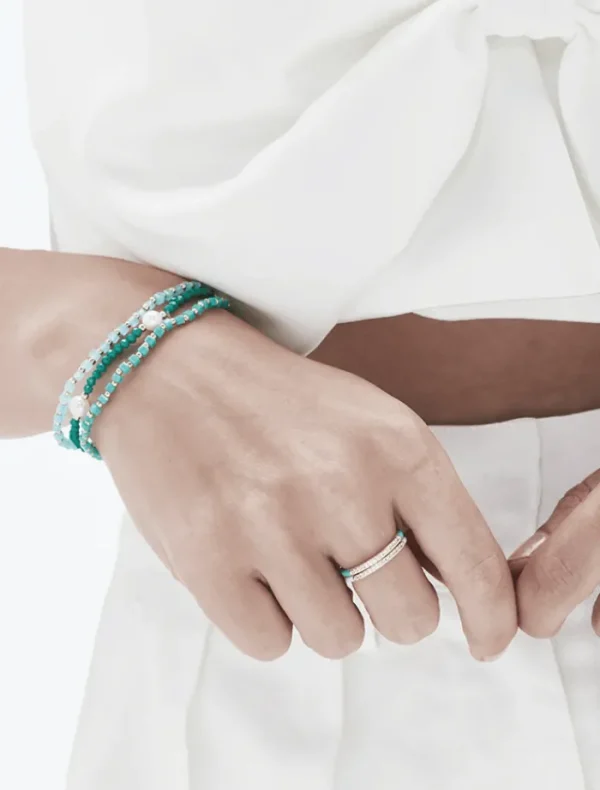 Jolie and Deen Melody Bracelet - Blue< Bracelets