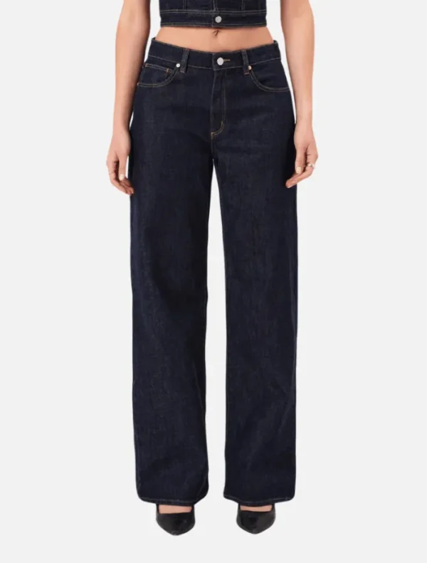 Abrand 95 Mid Baggy - Lila< Casual Dresses | Denim