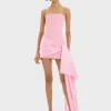 Eliya The Label Midina Dress - Pink< Casual Dresses | Mini Dresses
